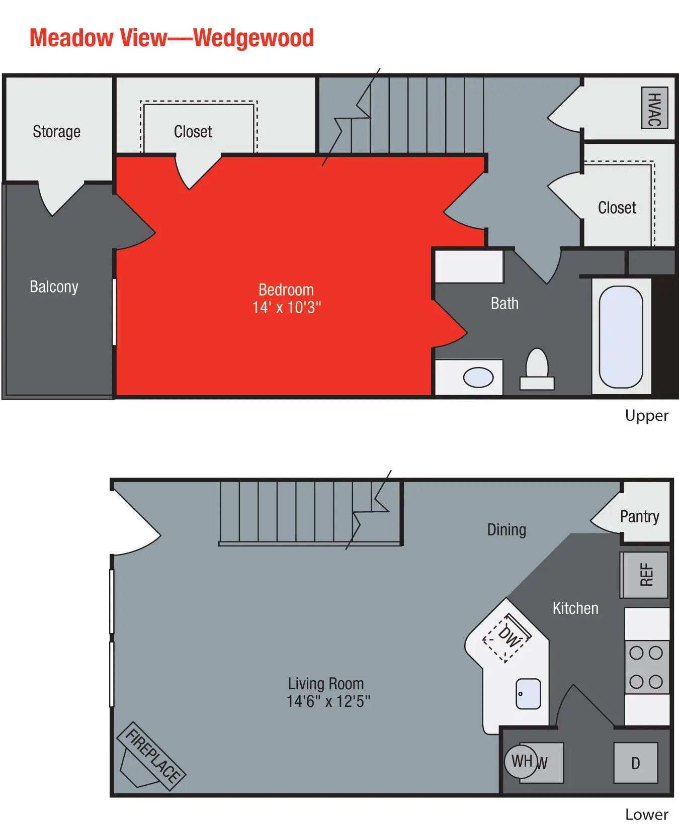 Apartments For Rent TGM Meadow View - Wedgewood